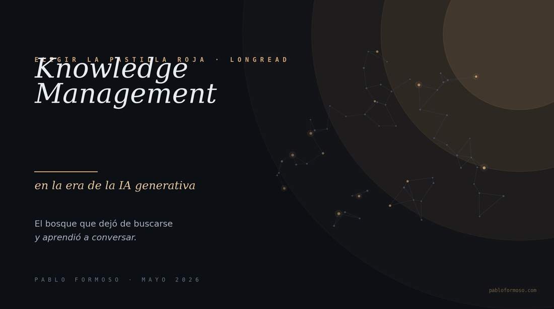 Knowledge Management en la era de la IA generativa: el bosque que dejó de buscarse y aprendió a conversar